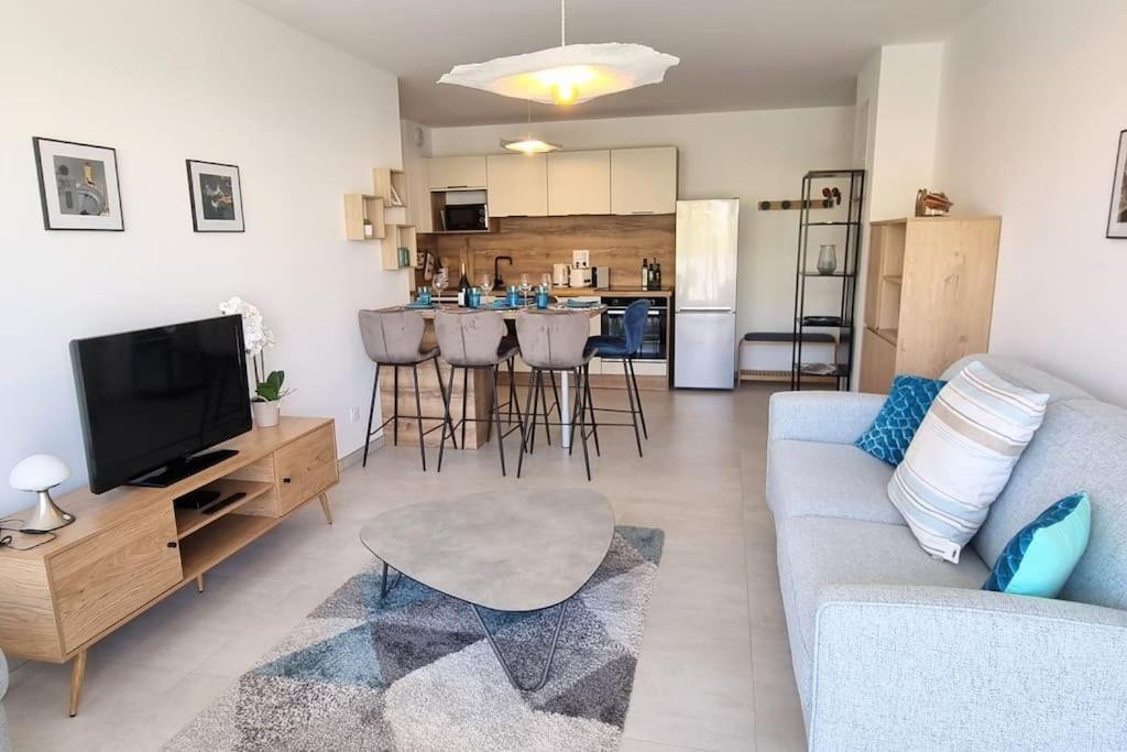 Ferienwohnung Le Segreto Deco Sur Les Quais 2 Parkings Prives Neuf Sète Exterior foto