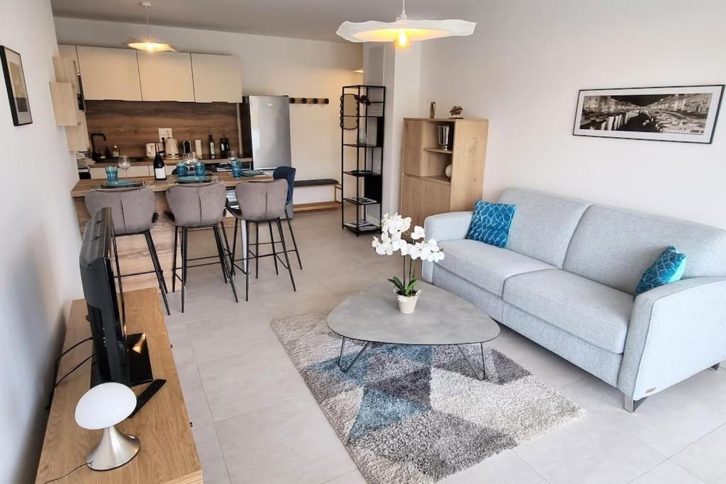 Ferienwohnung Le Segreto Deco Sur Les Quais 2 Parkings Prives Neuf Sète Exterior foto